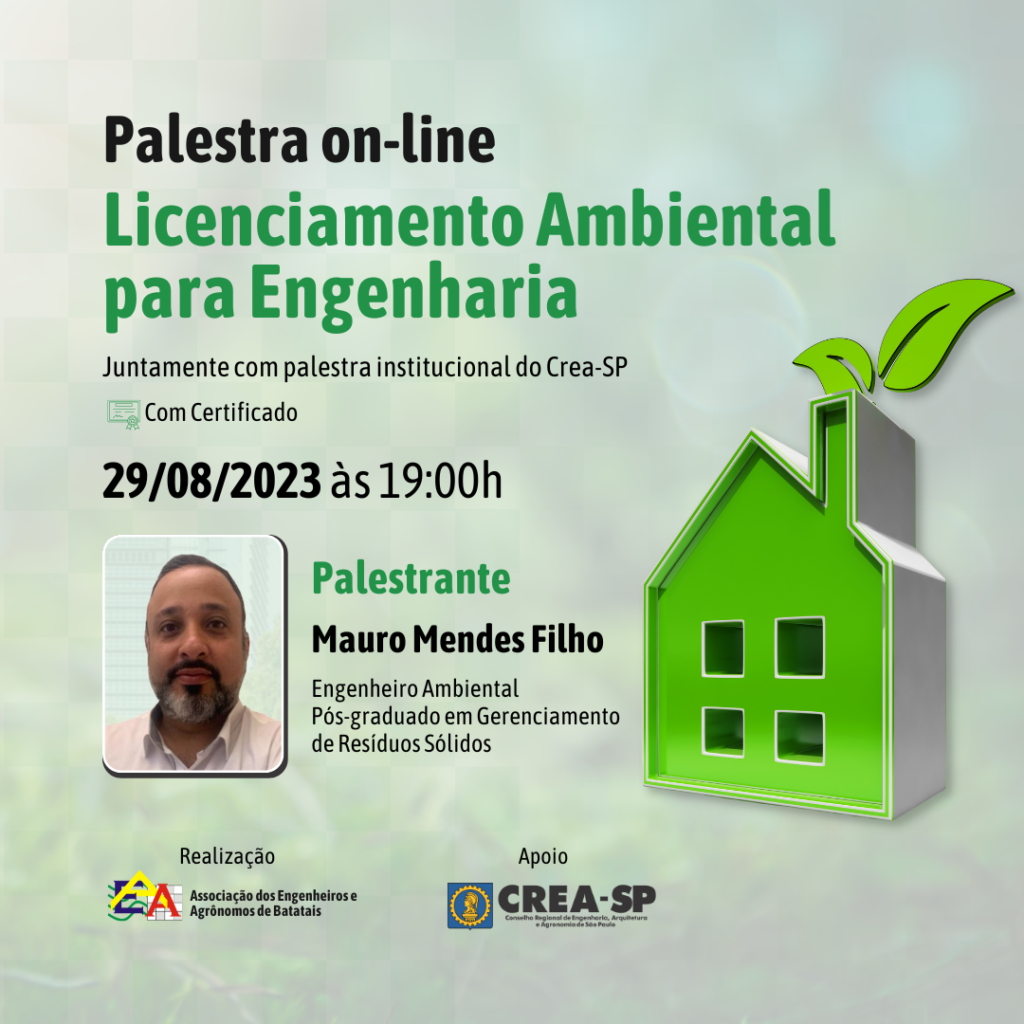 Palestra: Licenciamento Ambiental para Engenharia – AEAB